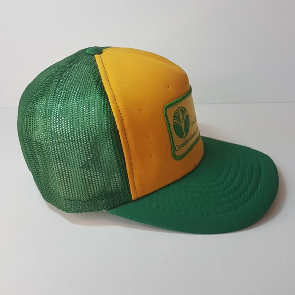 Vintage 80s CANADIAN FORESTRY EQUIPMENT Hat Snapback Trucker Hat Classic Cap - Picture 12 of 16